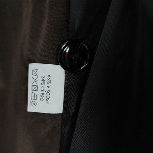 Dries Van Noten Deconstructed Brown Velvet Blazer Men’s 36 Small Nice Drape EUC - Picture 6 of 8